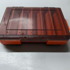 CAJA DOBLE PARA SEÑUELOS 14cmX10cmX3cm